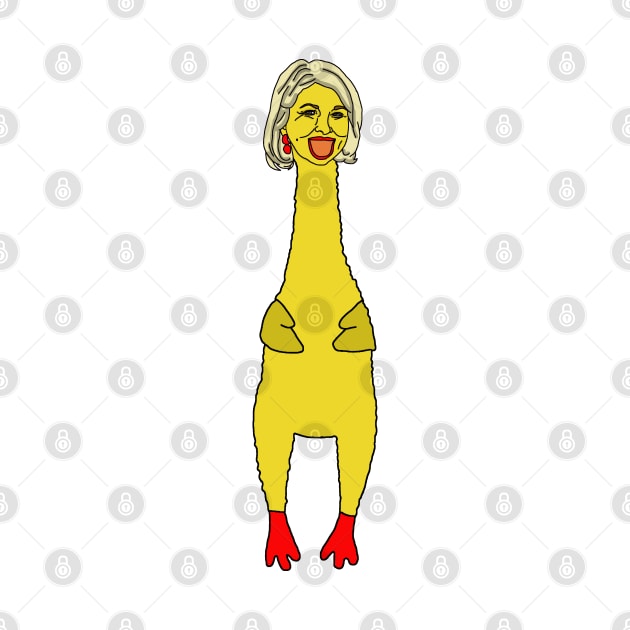 Rubber Chicken Martha by The Angry Possum