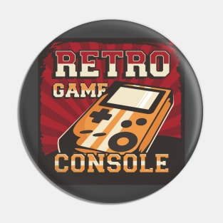 Retro game console Pin