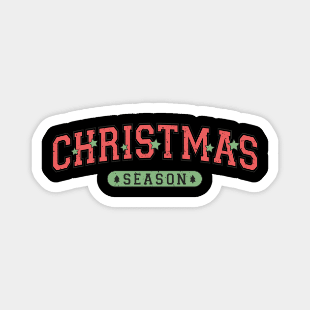 Retro Christmas Season Magnet by patelmillie51