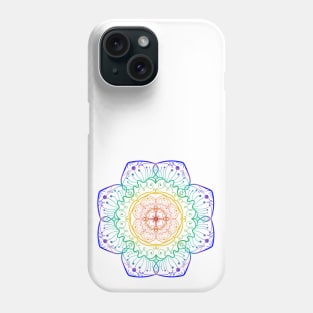 Mandala Goa India geometric spiritual design Phone Case