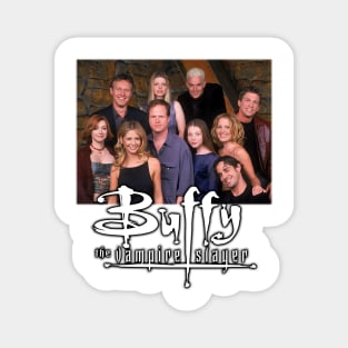 Buffy The Vampire Slayer Tv Series Group Magnet