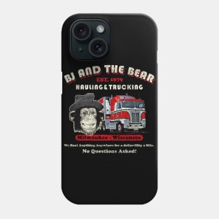 BJ and the Bear Hauling and Trucking Worn Out Phone Case