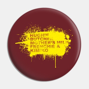 Roll Call (Red and Yellow) Pin