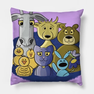 Barnyard Animal Crew Pillow