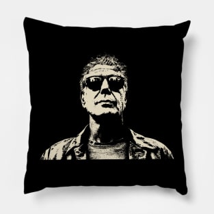 Retro Anthony Bourdain Gifts Pillow