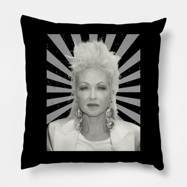 Retro Lauper Pillow by Tiru Store 