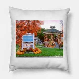 Gazebo - Town Square - Autumn Pillow