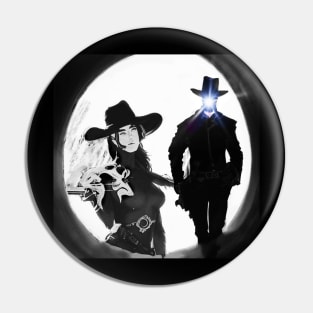 The Gunslingers Shadow Pin