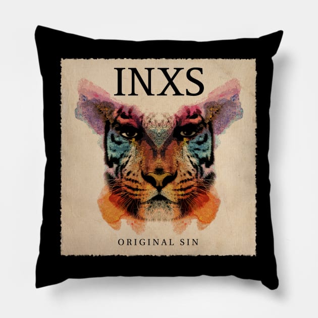 Inxs Unplugged Stripped Down Magic And Musical Mastery Pillow by Crazy Frog GREEN