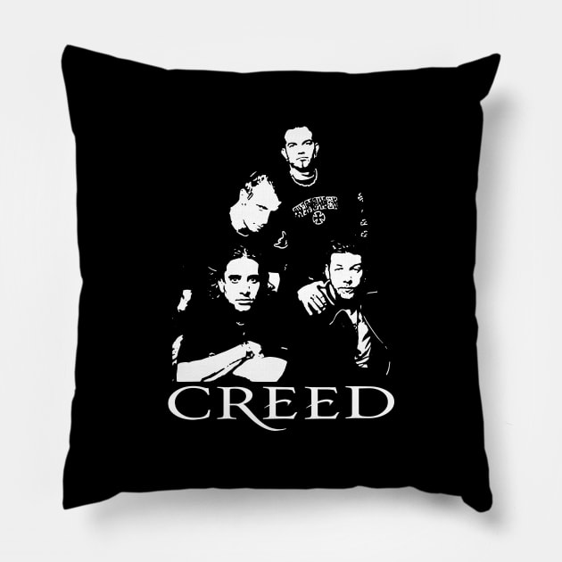 Creed rock music Pillow by regaju