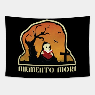 Memento Mori Halloween Tapestry