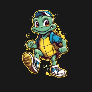 Stride of the Stylish Tortoise T-Shirt