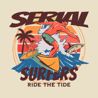 Serial Surfers vintage surf T-Shirt