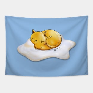 Sunny-side Up Cat Tapestry