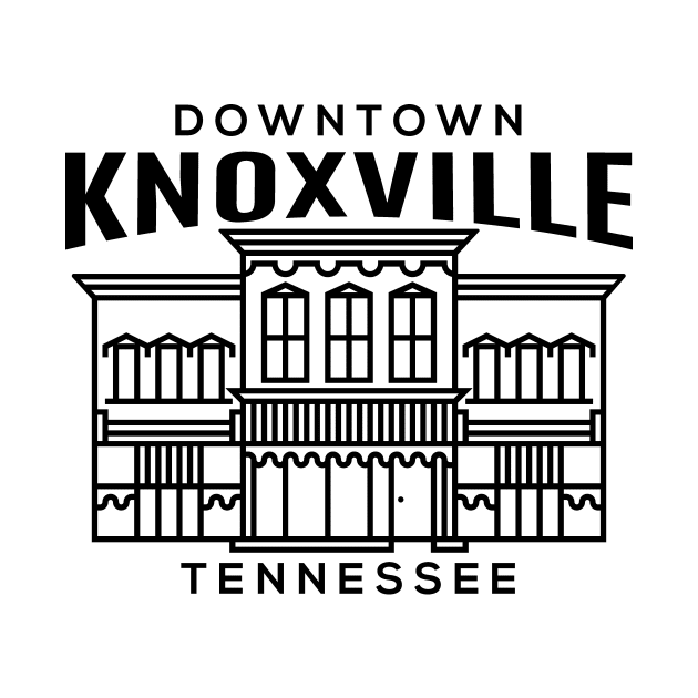 Downtown Knoxville TN by HalpinDesign