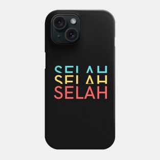 Selah | Christian Typography Phone Case