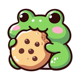 Frog eats a cookie T-Shirt