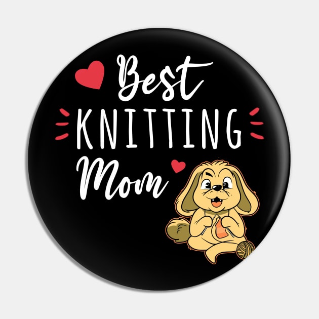 Best Knitting Mom Pin by Little Duck Designs