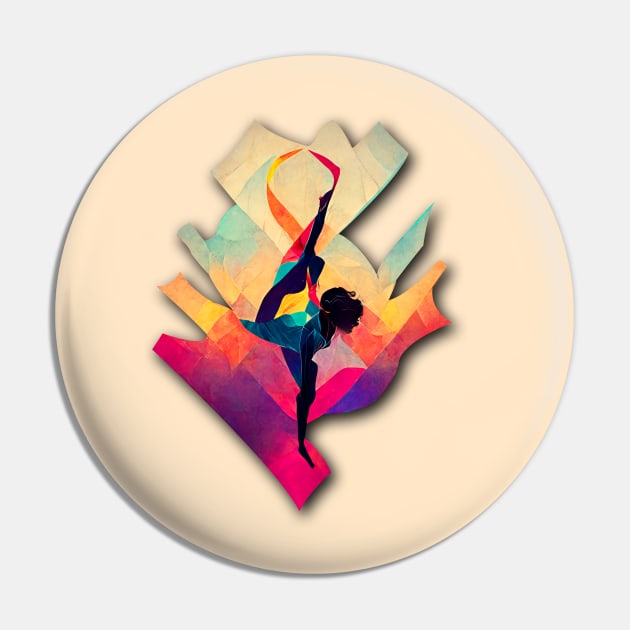 Dancer Pin by orange-teal