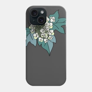 Alabama State Wildflower : Oak-Leaf Hydrangea Phone Case