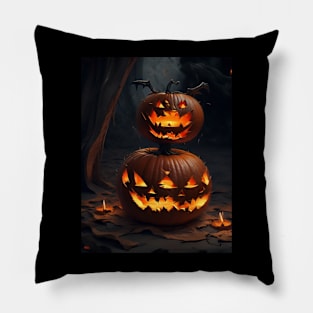 halloween pumpkin Pillow