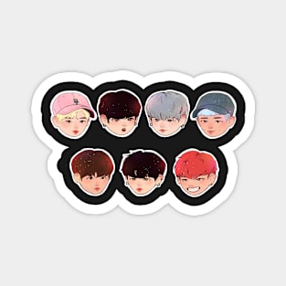 bangtan chibi ver.1 Magnet