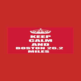 Boston 26.2 miles T-Shirt