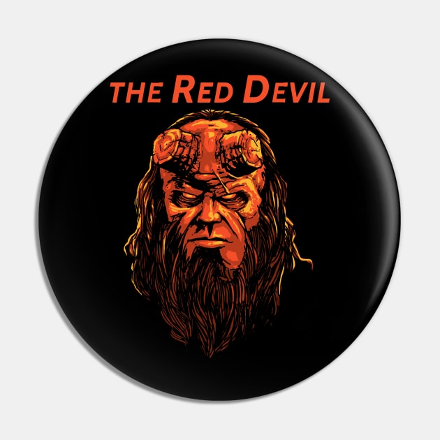 The Red Devil Pin by akawork280