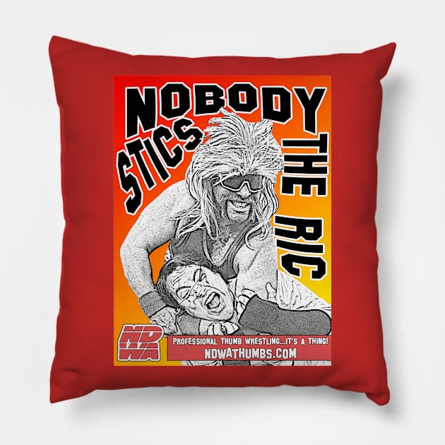 Ric Fiero - Stic the Ric Pillow by brillianttwerk