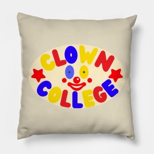 Clown College Pillow