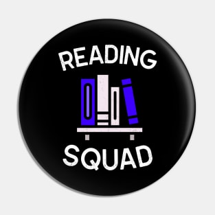 Reading Squad Pin