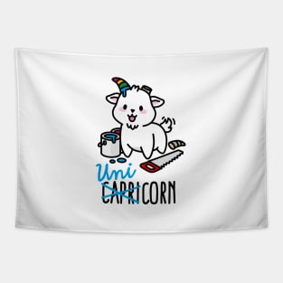 Unicorn capricorn cute funny Unicorn gift Tapestry