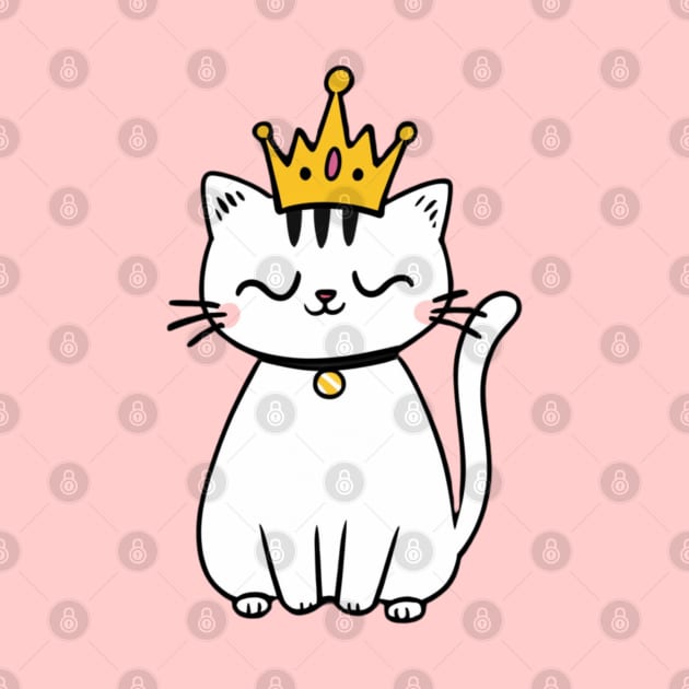 Cat With Crown by SOS@ddicted