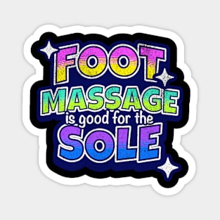 Foot Massage Pun Magnet