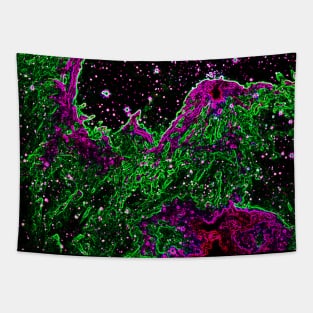 Black Panther Art - Glowing Edges 586 Tapestry