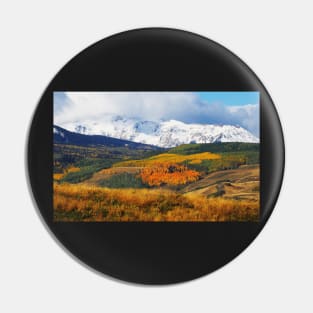 Fall colors in San Juan Mountains Pin