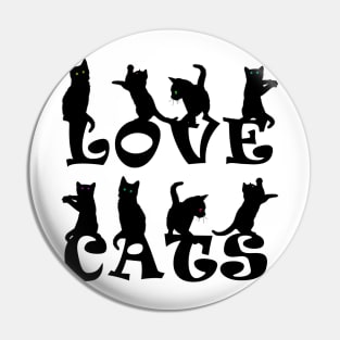 Love Cats #1 Pin