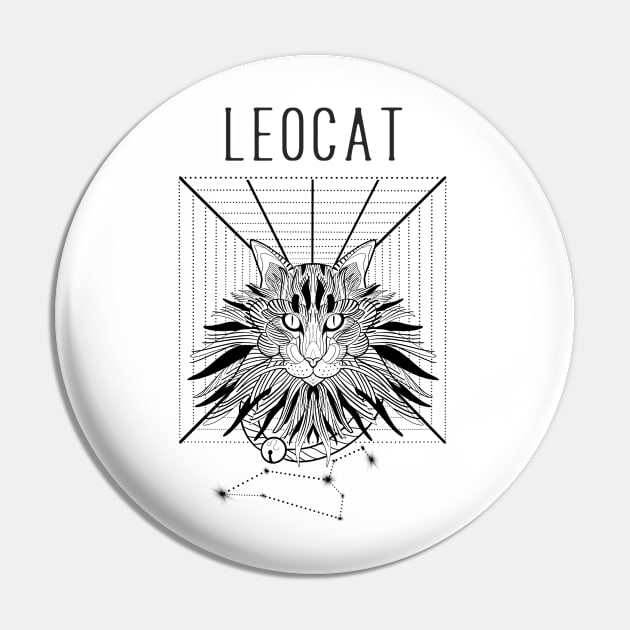 A zodiac cattery: Leo - leocat Pin by Blacklinesw9