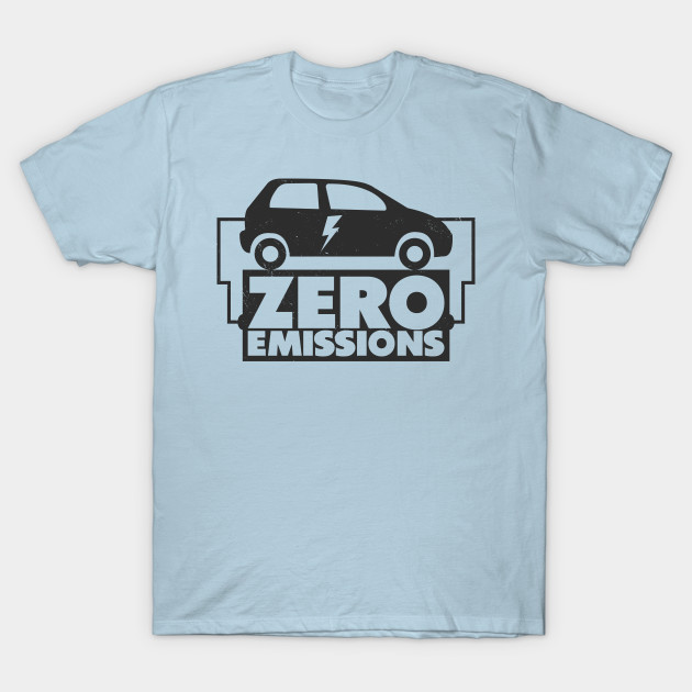 Discover Electric Car Fan Green Nature Electric Car Owner - Electric Car Fan - T-Shirt