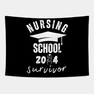 Nursing School Survivor, Nurse Graduation Tapestry