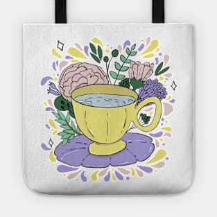 Flowers and Tea Time Tote