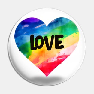 LGBTQ+ Gay Pride Month: Love Pin