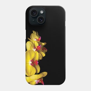 Orchids - Bright Yellow Phalaenopsis Orchids Phone Case