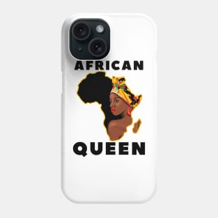 African Queen Melanin Afro Black History Phone Case