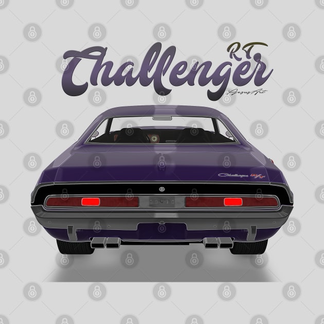 Challenger RT purple black by PjesusArt