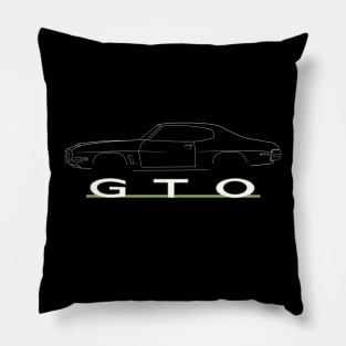 1972 Pontiac GTO Pillow