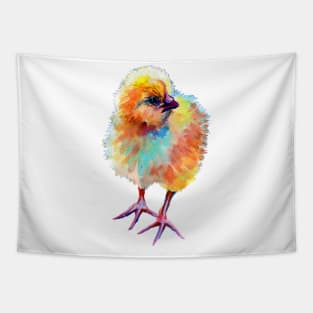 Yellow chick Tapestry