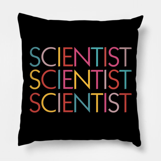 Scientist Pillow by hereticwear