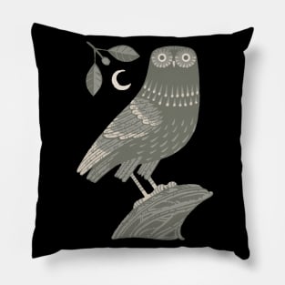 The Owl of Athena Pillow