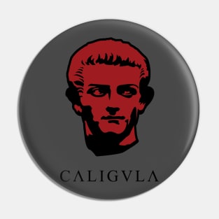 Caligula Portrait Pin